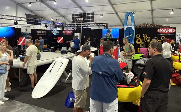 Fort Lauderdale Boat Show Main Tent Booth