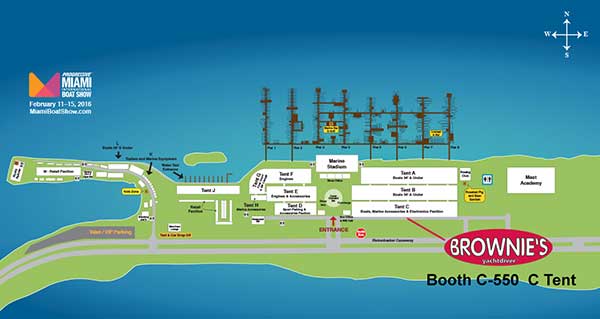 Click for Larger Boat Show Map